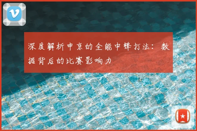 深度解析申京的全能中锋打法：数据背后的比赛影响力